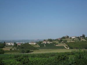 Panorama dalle colline di Castagnole