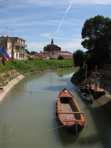 Monselice in gondola