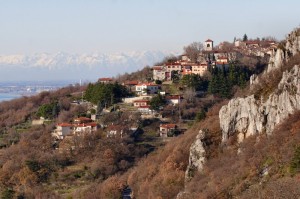 Primo piano di Contovello