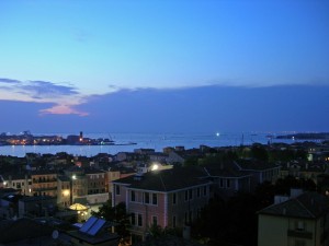 Chioggia e laguna al tramonto