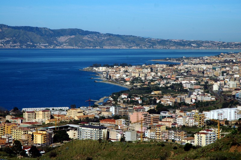 ''Veduta della città…guardando a destra'' - Reggio Calabria
