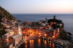 Tramonto a Vernazza