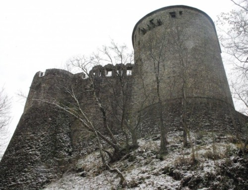 Pontremoli - Castello d'inverno