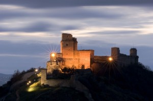 Night -  Rocca Maggiore Assisi -