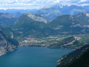 Riva del Garda dal Monte Baldo