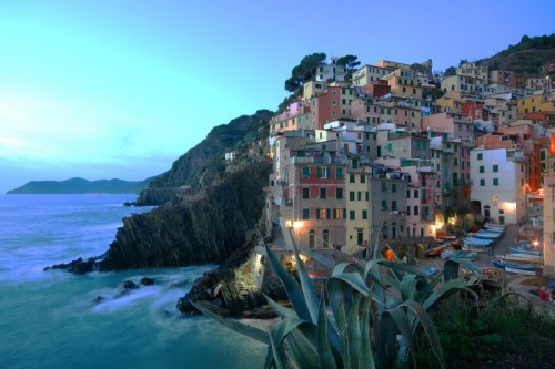 Riomaggiore - Tramonto a Riomaggiore