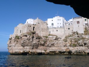 Polignano dalla spiaggetta