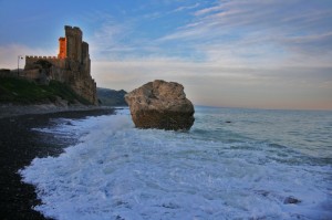 il castello ed il suo mare