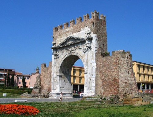 Rimini - RIMINI - Portale di Corso Augusto