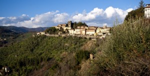 Una parte di Montecatini Alto.