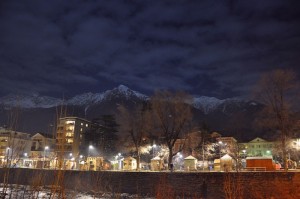 Merano notturna… i mercatini natalizi