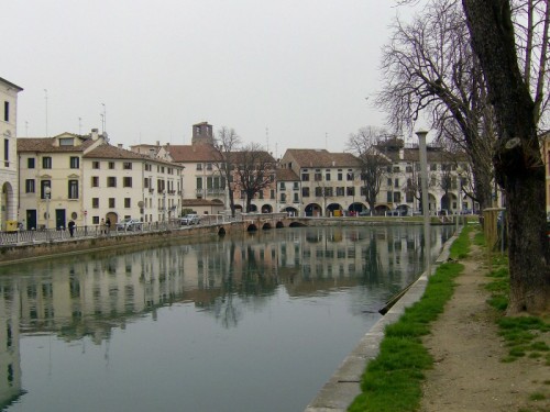 Treviso - Panoramica su Pza Garibaldi
