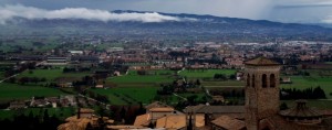 Nuvole su Assisi