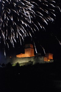 “Pioggia di Fuoco”  Rocca di Assisi