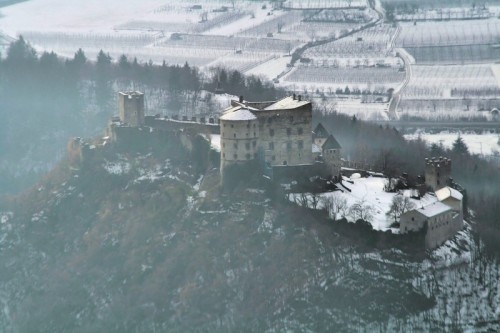 Pergine Valsugana - Il castello dall'alto