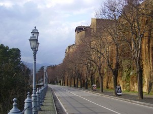 Uscendo da Porta Romana