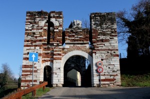 Una porta del Castello di Arzignano
