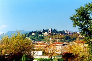 Il Castello domina Conegliano assieme a Villa Gera