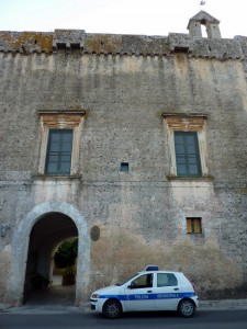 Il Castello di Tiggiano, attuale sede del Municipio
