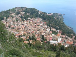 “Taormina”  vista da Castelmola