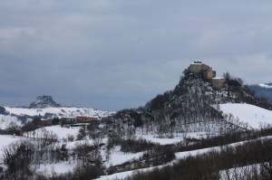 Il Castello di Rossena e il suo borgo…