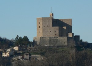 L’imponente Rocca di Montefiore
