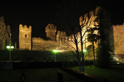 Lazise - Il castello di notte Lazise - Il castello di notte