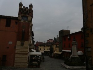Nessuno nella piazza