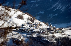 Frazione Blavy sulla strada per St. Barthelemy
