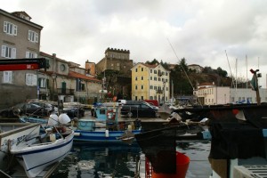 IL castello di Muggia dal porticciolo