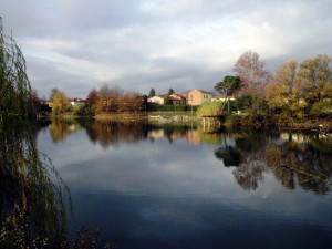 Riflessi al laghetto di Agliana