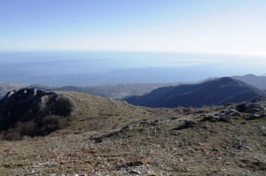 Veduta su Loano dal Monte Carmo