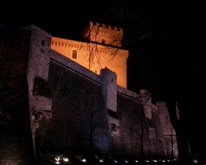 Il castello di notte