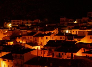 Un quartiere di notte