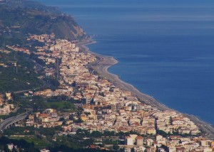 Panorama di Nizza di Sicilia