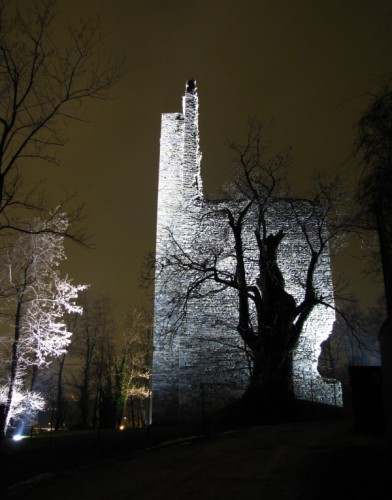 Varese - notturno della Torre di Velate