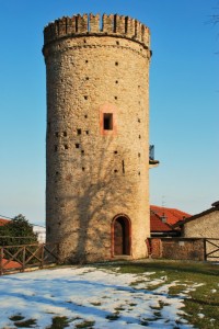 Torre del castello di Envie