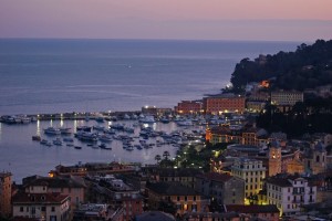 santa margherita al tramonto