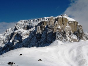 il Sella visto da Passo Sella