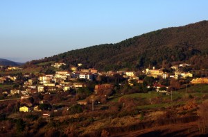 Castellina Marittima aspetta il tramonto