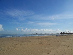 Panorama del mare di Pescara