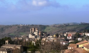 Panorama invernale di Sant’Agata Feltria