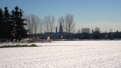 Novara - Al di la della neve