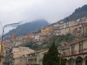 Nebbia sui monti