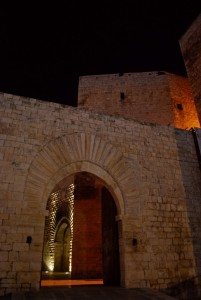 i portali ogivali nel Castello normanno-svevo di Sannicandro di Bari