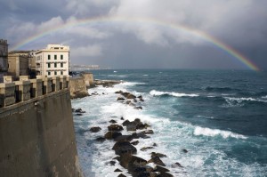 Arcobaleno a Siracusa