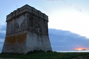Torre Chianca al tramonto