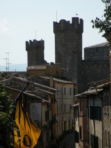Il castello di Montalcino ( le torri )