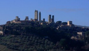 San Gimignano vista est