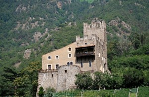 Castel Naturno, sotto la residenza di R. Messner